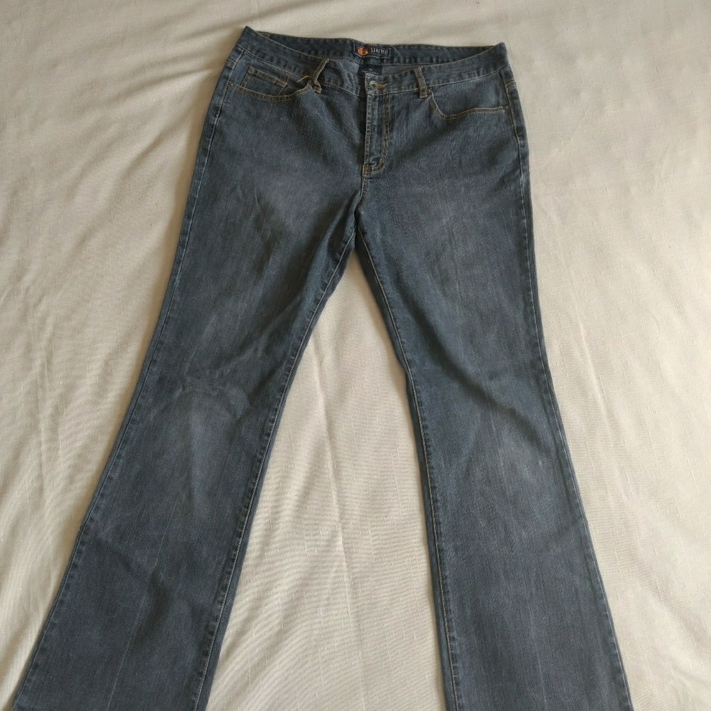 Gray stretch fit jeans - Picture 3 of 4